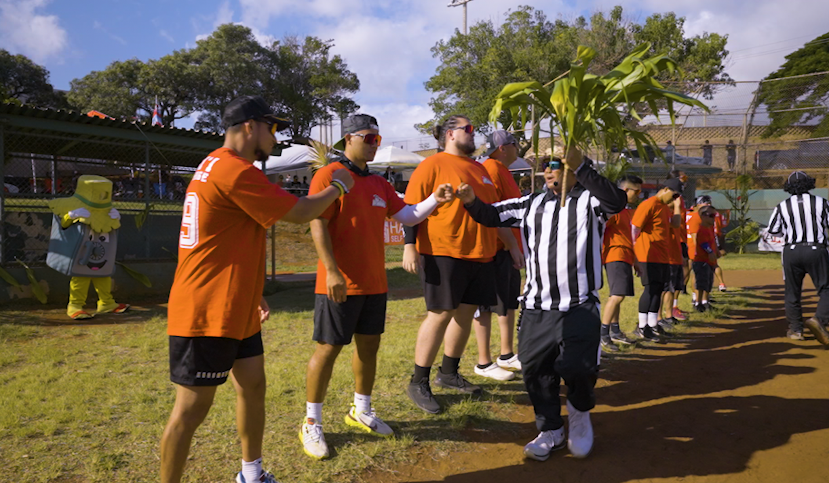 Island Warriors Kickball Tournament:  Championship: Team Super Cherreh vs. Team Hawaii Self Storage.
